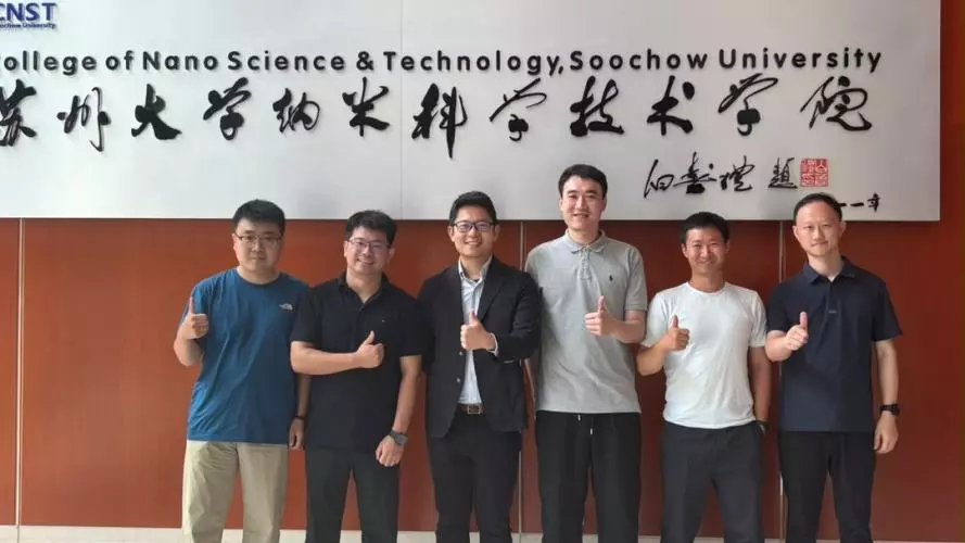 Robert visiting Soochow University