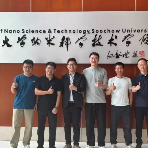 Robert visiting Soochow University